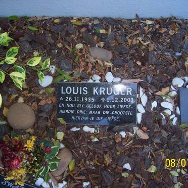 KRUGER Louis 1935-2003