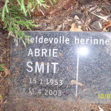 SMIT Abrie 1953-2003