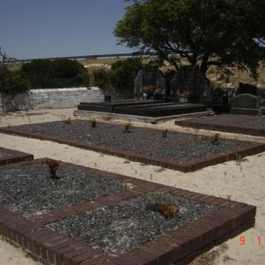 3. Unmarked graves in the cemetery