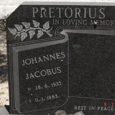 PRETORIUS Johannes Jacobus 1932-1983