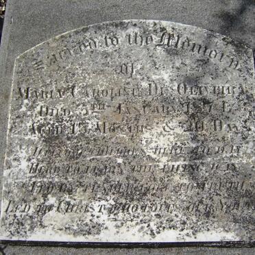 D'OLIVEIRA Maria Caroline -1871