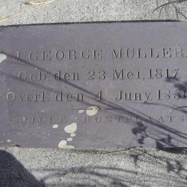 MULLER J. George 1817-1856