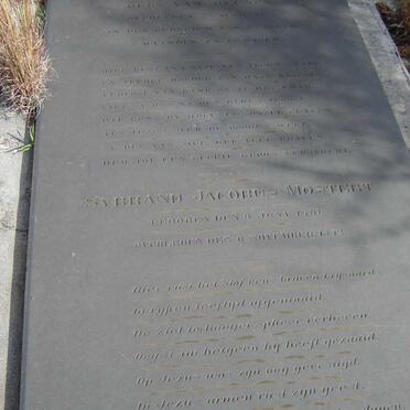 MOSTERT Sybrand Jacobus 1791-1872 &amp; Johanna Petronella VAN REENEN