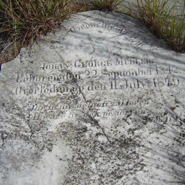 MULLER Johan George 1842-1879
