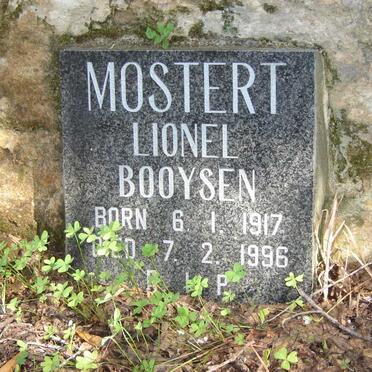 MOSTERT Lionel Booysen 1917-1996
