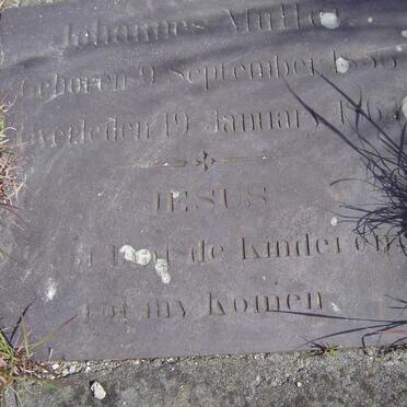 MULLER Johannes 1856-1867