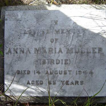 MULLER Anna Maria -1944
