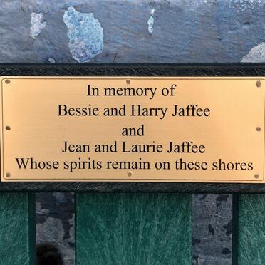 JAFFEE Harry &amp; Bessie :: JAFFEE Jean :: JAFFEE Laurie