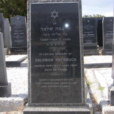 AWERBUCH Solomon -1966
