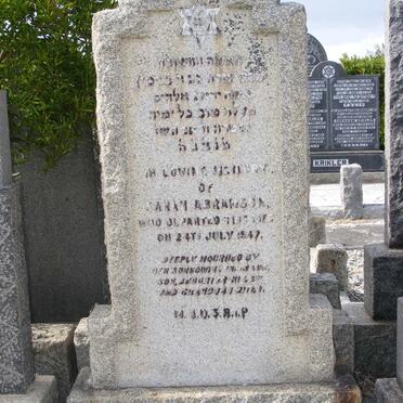 ABRAMSON Sarah -1947