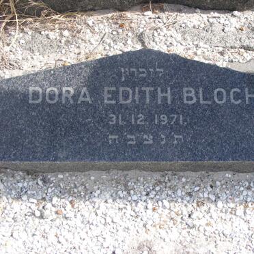 BLOCH Dora Edith -1971