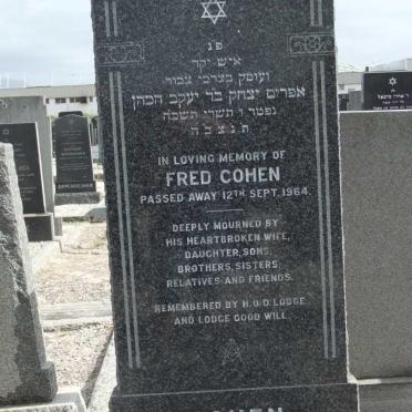 COHEN Fred -1964
