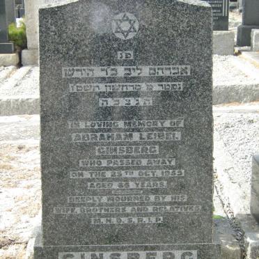 GINSBERG Abraham Leibel -1959