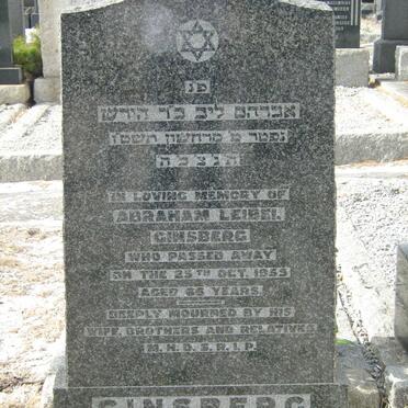 GINSBERG Abraham Leibel -1959