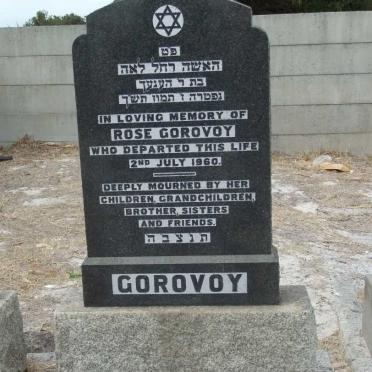 GOROVOY Rose -1960