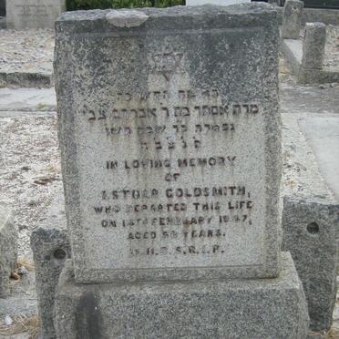 GOLDSMITH Esther -1947