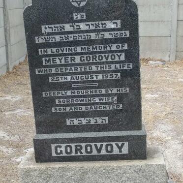 GOROVOY Meyer -1957