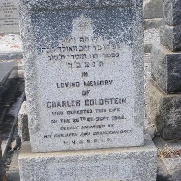 GOLDSTEIN Charles -1942