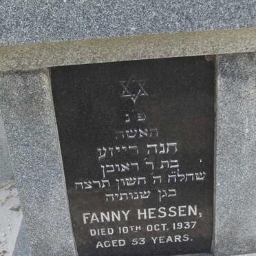 HESSEN Fanny -1937