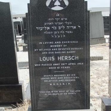 HERSCH Louis -1968