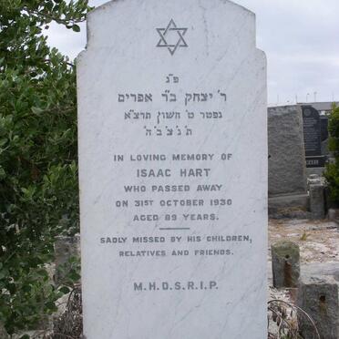 HART Isaac -1930
