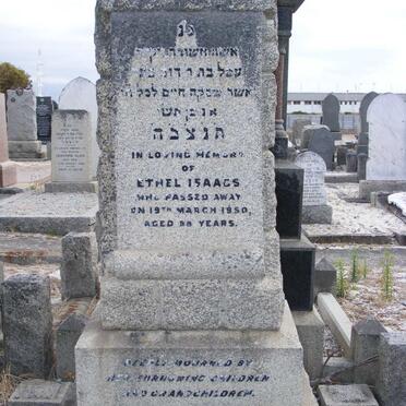 ISAACS Ethel -1950