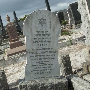 JANKELOWITZ Fishel 192?
