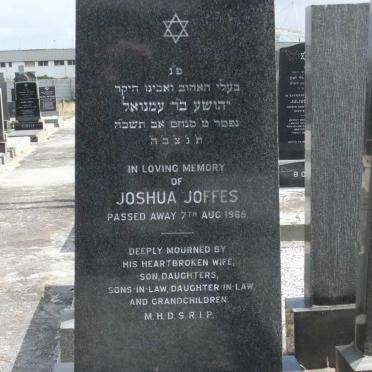 JOFFES Joshua -1965