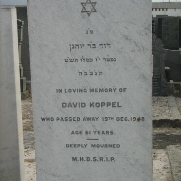 KOPPEL David -1948