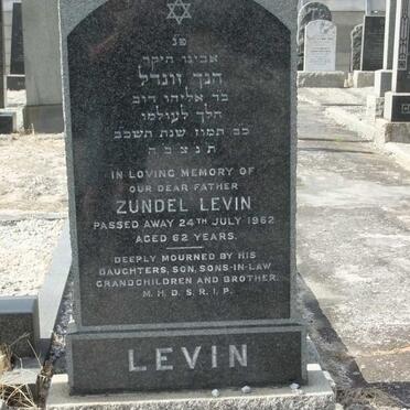 LEVIN Zundel -1962