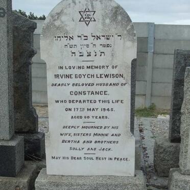 LEWISON Irvine Boych -1945