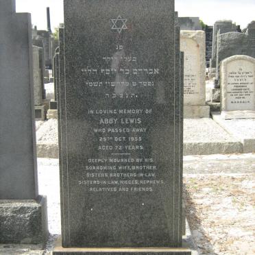 LEWIS Abby -1955