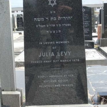 LEVY Julia -1978