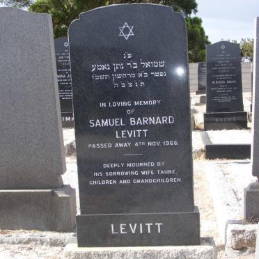 LEVITT Samuel Barnard -1966