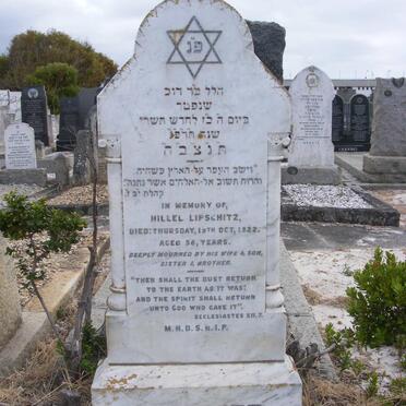 LIPSCHITZ Hillel -1922