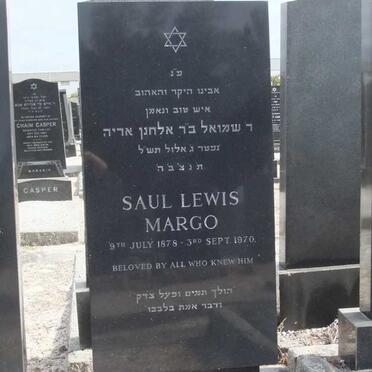 MARGO Saul Lewis 1878-1970