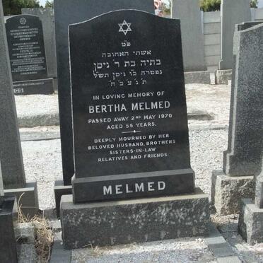 MELMED Bertha -1970