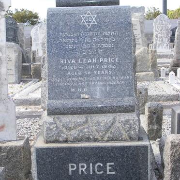 PRICE Riva Leah -1942