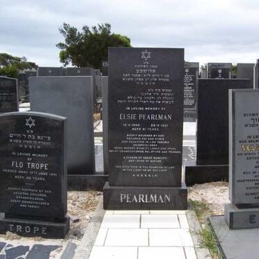 PEARLMAN Elsie