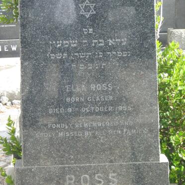 ROSS Ella nee GLASER -1955