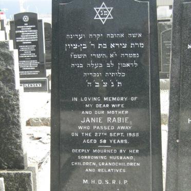 RABIE Janie -1955
