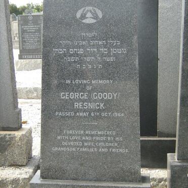 RESNICK George -1964