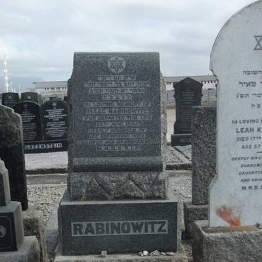 RABINOWITZ Isaac -1942