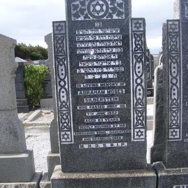 SILBERSTEIN Abraham Moses -1952