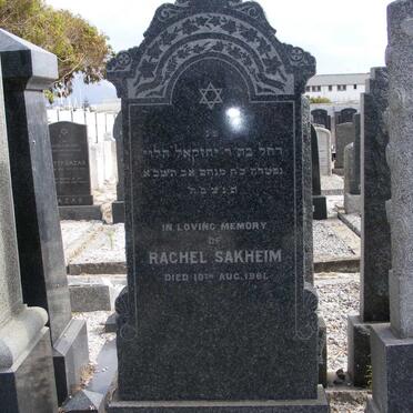 SAKHEIM Rachel -1961