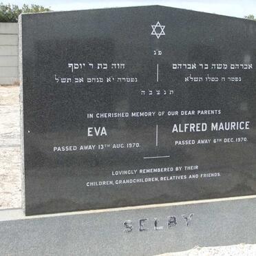 SELBY Alfred Maurice -1970 &amp; Eva -1970