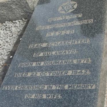 SCHAECHTER Isac 1878-1942