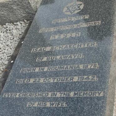 SCHAECHTER Isac 1878-1942