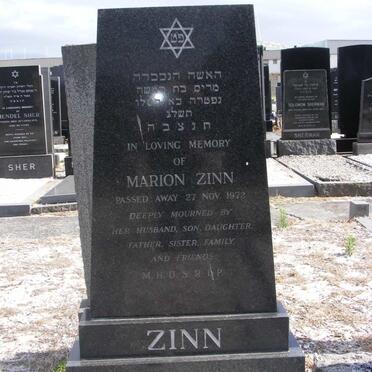 ZINN Marion -1972