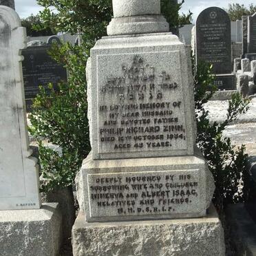 ZINN Philip Richard -1934